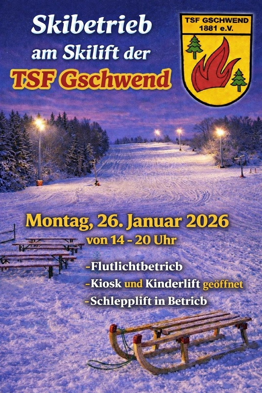 Skibetrieb am 26.01.2026