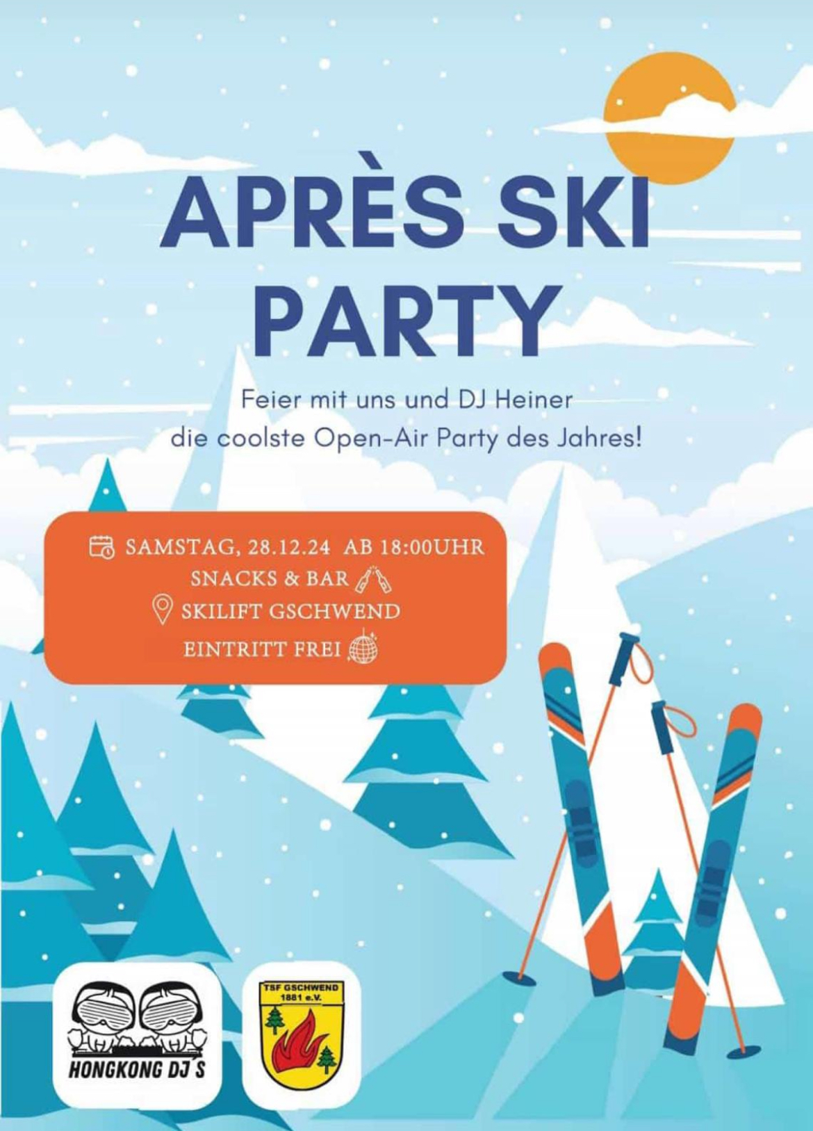 Apres Ski Party 2024 Plakat